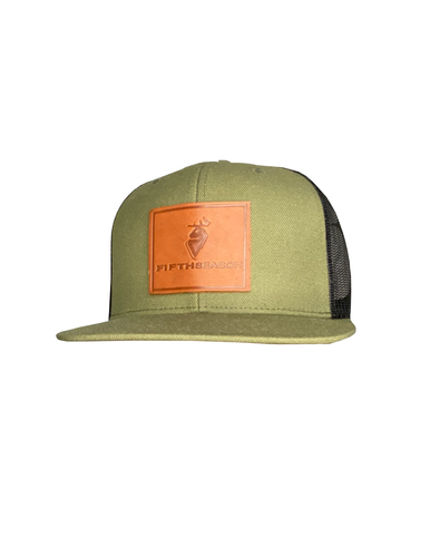 Fifth Season OG Bonehorse Patch Green Flatbrim Hat