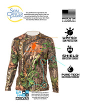 Load image into Gallery viewer, Mossy Oak Obsession Performance Long Sleeve UV Resistant Shirt