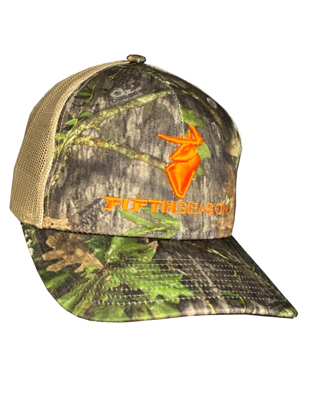 Mossy oak top mesh hat