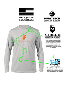 Grey Ghost OG Performance Long Sleeve UV Resistant Shirt